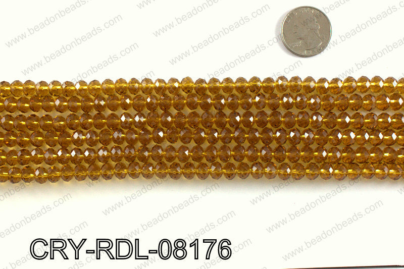 Angelic rondel crystals 8mm CRY-RDL-08176