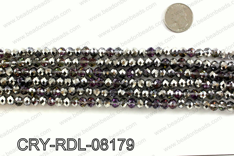 Angelic rondel crystals 8mm CRY-RDL-08179
