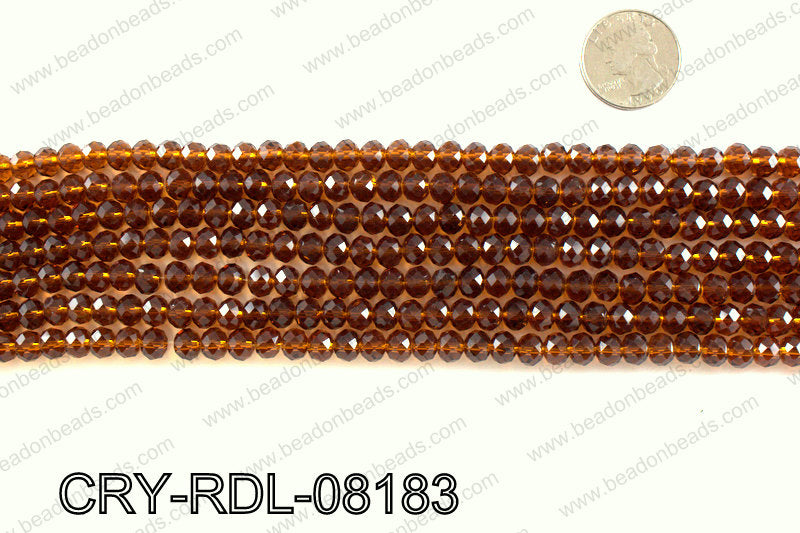 Angelic rondel crystals 8mm CRY-RDL-08183
