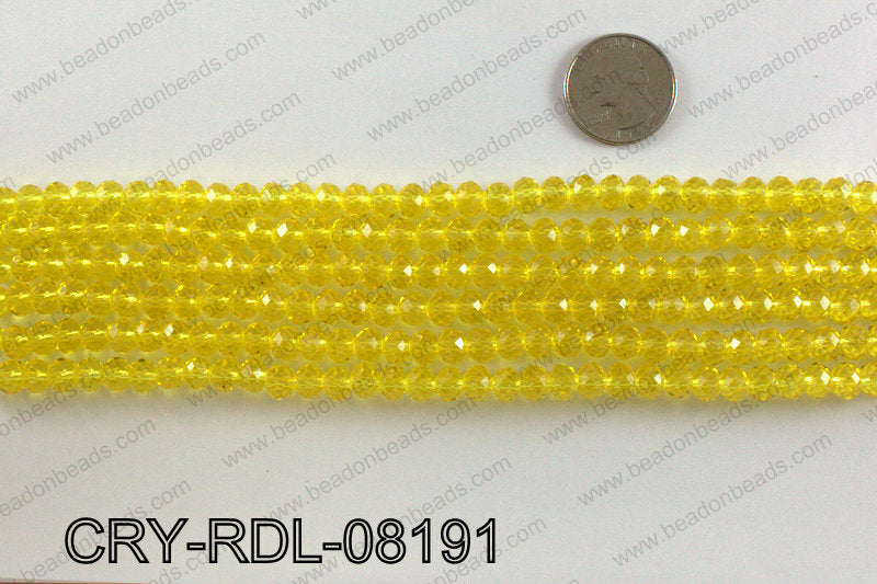 Angelic rondel crystals 8mm CRY-RDL-08191