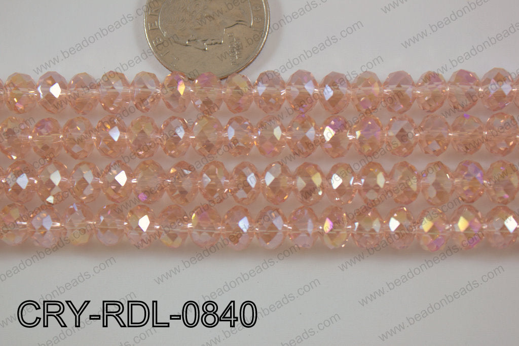 Angelic Crystals Rondel 8mm CRY-RDL-0840