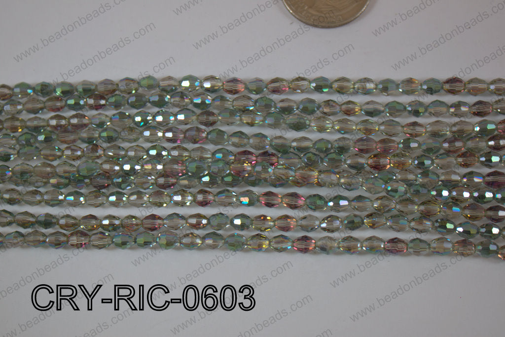 Angelic Crystals Rice 6mm CRY-RIC-0603