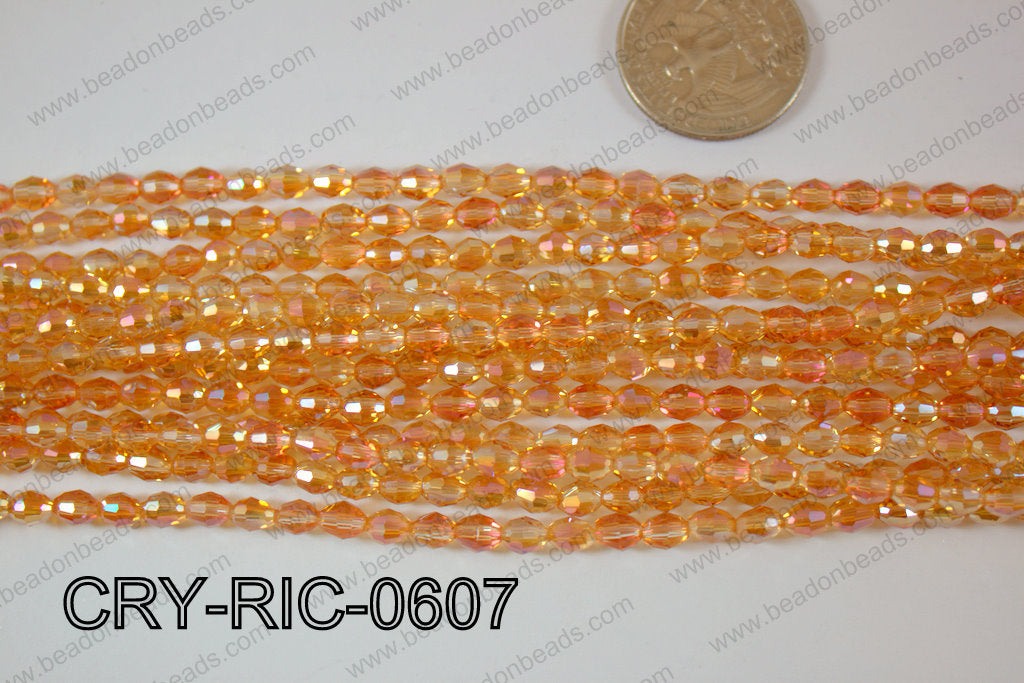 Angelic Crystals Rice 6mm CRY-RIC-0607
