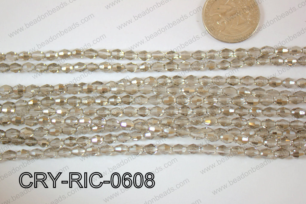 Angelic Crystals Rice 6mm CRY-RIC-0608