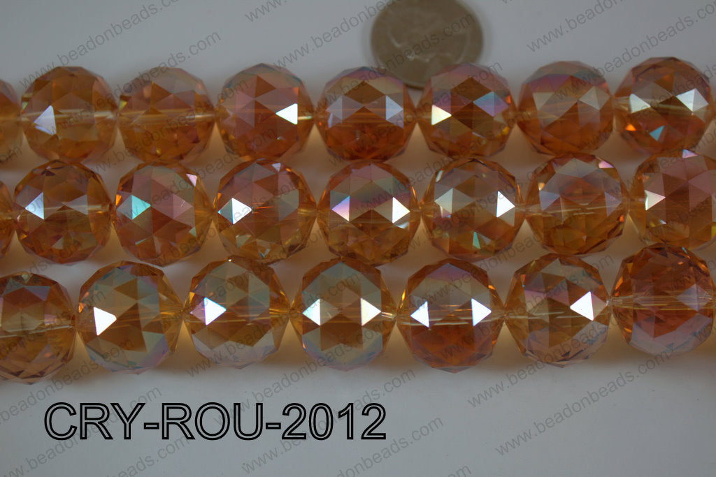 Angelic Crystal Round Faceted 20mm CRY-ROU-2012