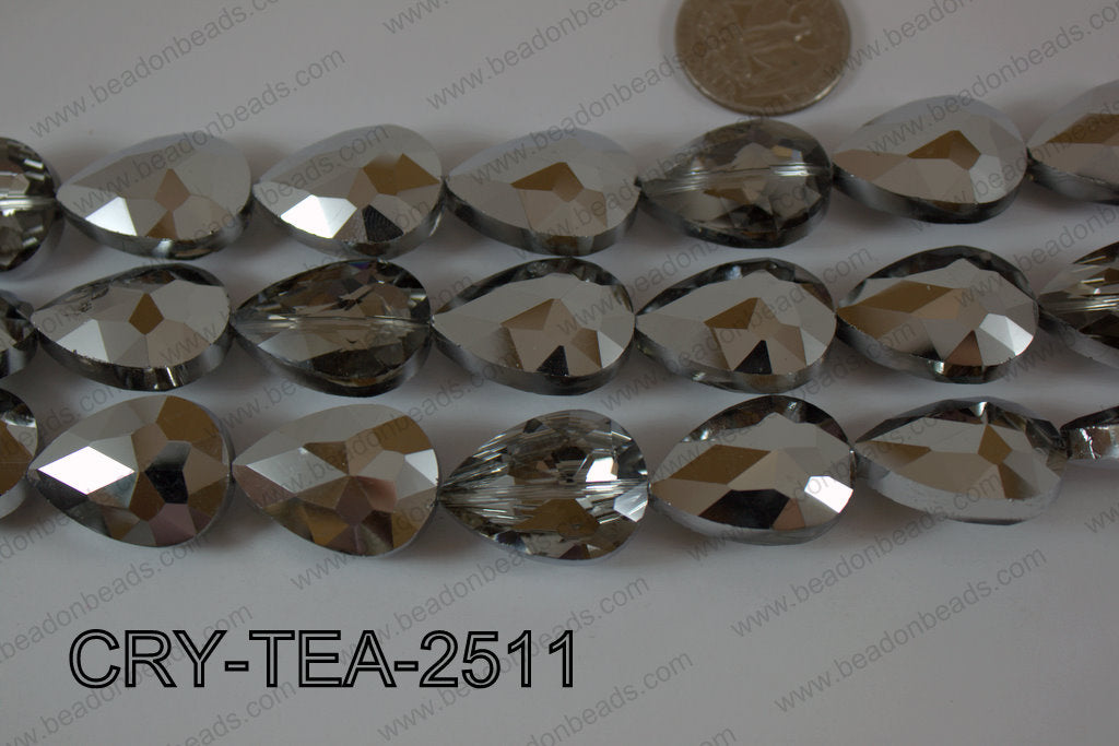 Angelic Crystal Teardrop Faceted 18x25mm CRY-TEA-2511