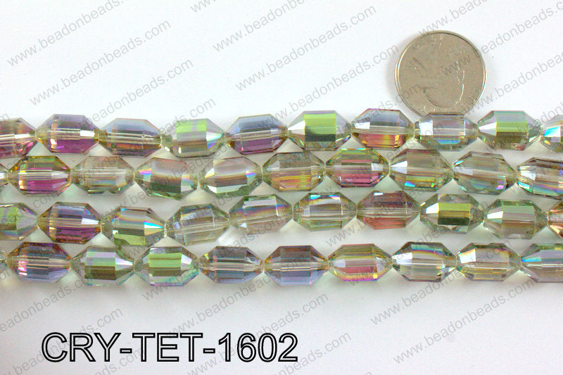 Tetragonal shaped crystal 10x16mmCRY-TET-1602