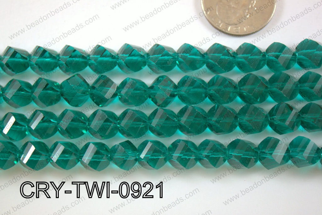 Angelic Crystal Twisted 9mm CRY-TWI-0921