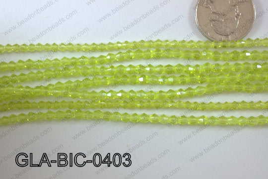 Glass Bicone 4mm GLA-BIC-0403