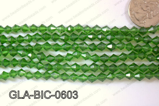 Glass Bicone 6mm GLA-BIC-0603