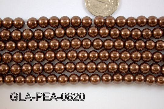 Glass Pearl 8mm GLA-PEA-0820