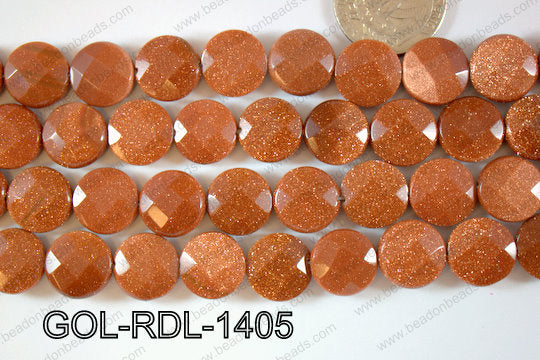 Goldstone Coin 14mm GOL-RDL-1405