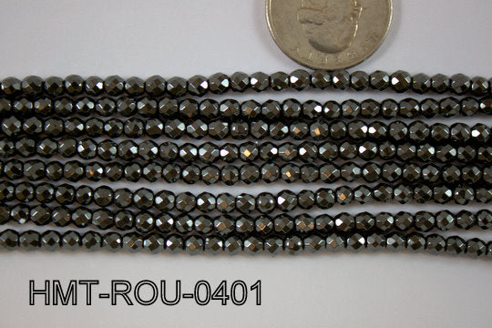 Hematite Round 4mm HMT-ROU-0401