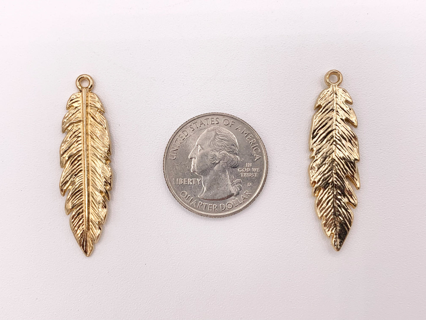 12x41mm Pewter Detailed Leaf Pendants Bulk Order in Rosy Gold, Antique Gold, Silver, Copper, Brass, Gunmetal, Blue And Green Patina