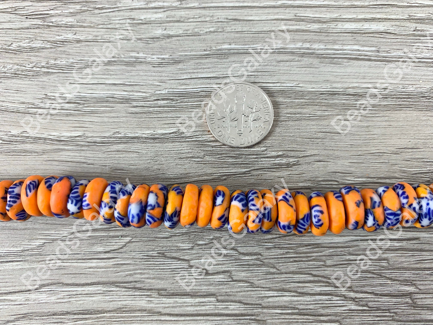 Handmade Recycled Sankas Glass Beads From Ghana Africa