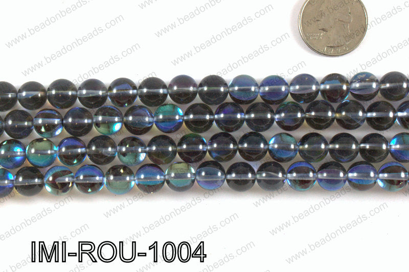 Imitation Labradorite 10mm IMI-ROU-1004