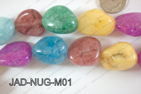 Jade Nugget Medium 20x30mm JAD-NUG-M01