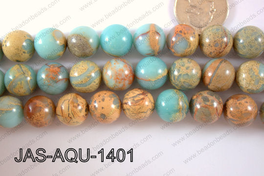 Jasper Aqua Terra Round 14mm JAS-AQU-1401