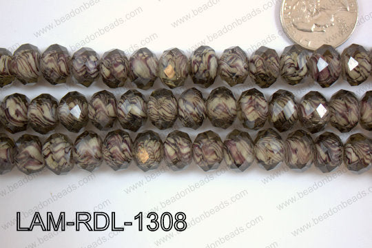 Lampwork Rondel 13mm LAM-RDL-1308