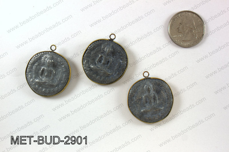 Thai buddha pendant, 29mm MET-BUD-2901