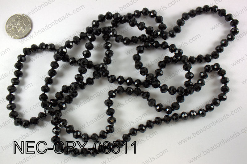 8mm crystal necklace NEC-CRY-08511