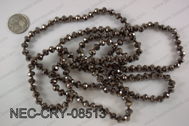 8mm crystal necklace NEC-CRY-08513