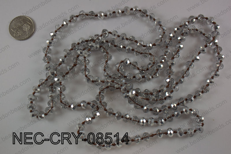 8mm crystal necklace NEC-CRY-08514