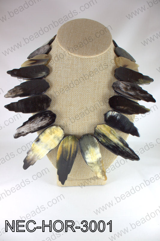 Horn necklace NEC-HOR-3001