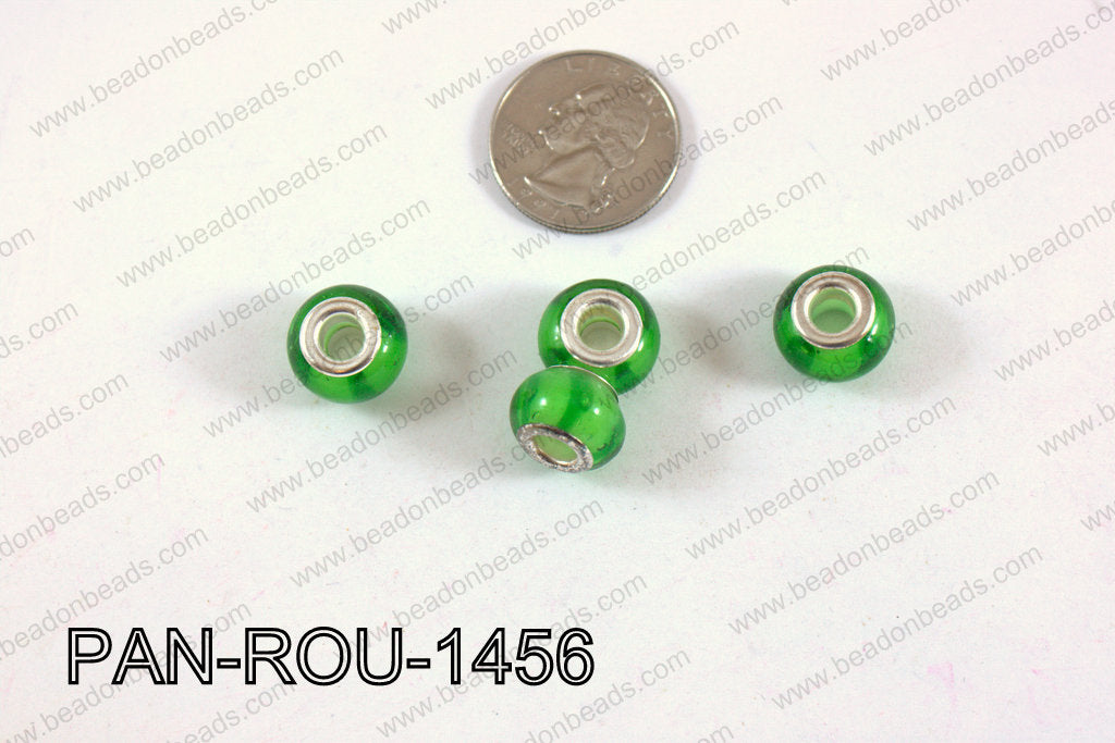 Pandora beads 14x10mm 5mm hole PAN-ROU-1456