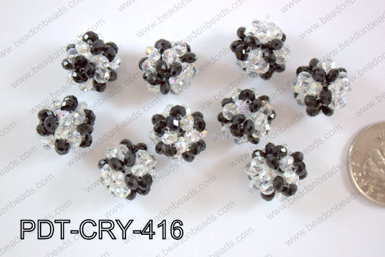Crystal ball pendant 16mm PDT-CRY-416