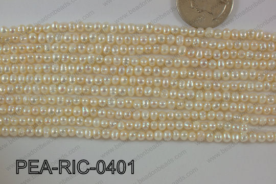 Freshwater Pearl Rice 4mm PEA-RIC-0401