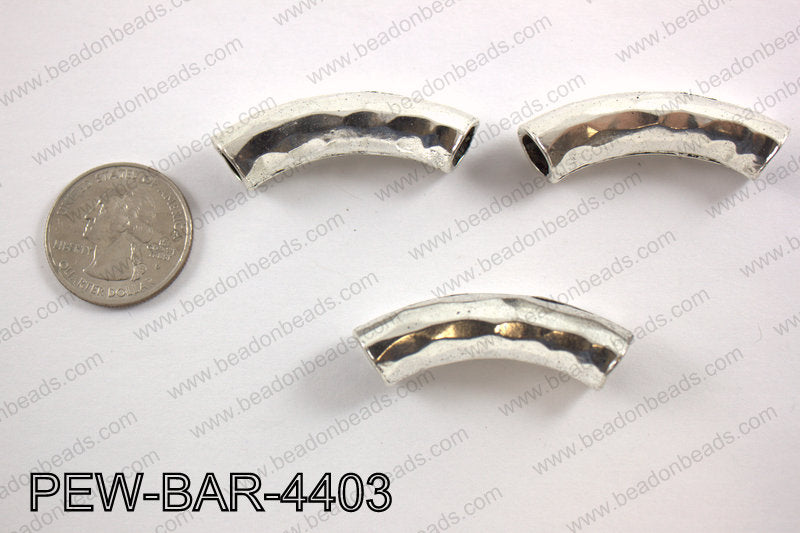 Metal bar silver 10x44mmPEW-BAR-4403
