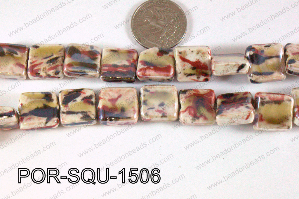 Porcelain Square 15mm POR-SQU-1506