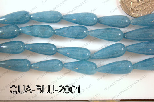 Blue Quartz Teardrop 8x20mm QUA-BLU-2001