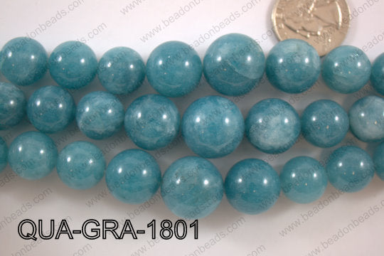Dyed Blue Quartz Gradual 8-18mm QUA-GRA-1801