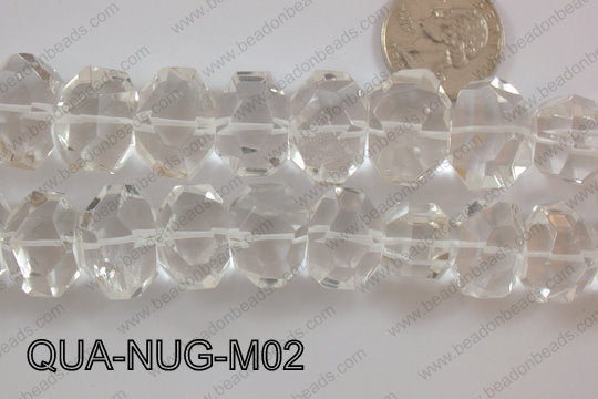 Quartz Nugget 15x20mm QUA-NUG-M02