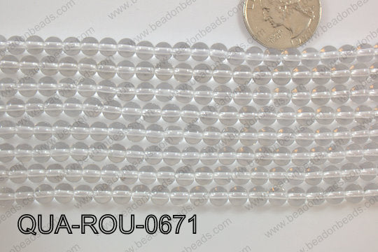 Quartz Round 6mm QUA-ROU-0671