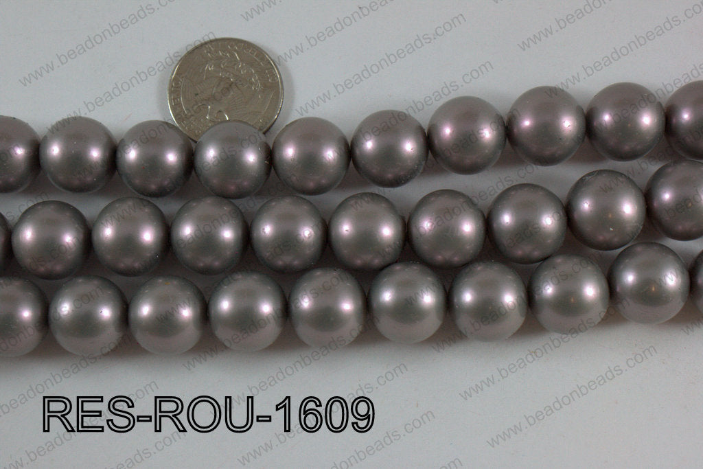 Acrylic round satin 16mm RES-ROU-1609