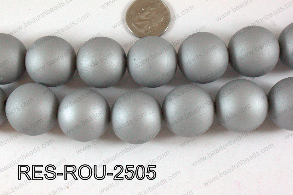 Acrylic Round Silver 25mm RES-ROU-2505