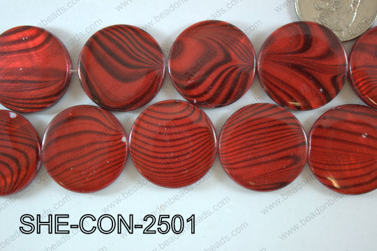 Shell Coin 25mm SHE-CON-2501