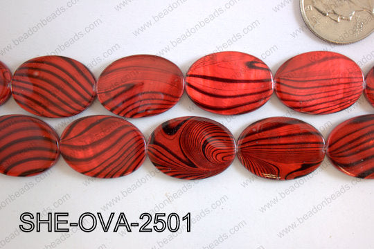 Shell Oval 25x18mm SHE-OVA-2501