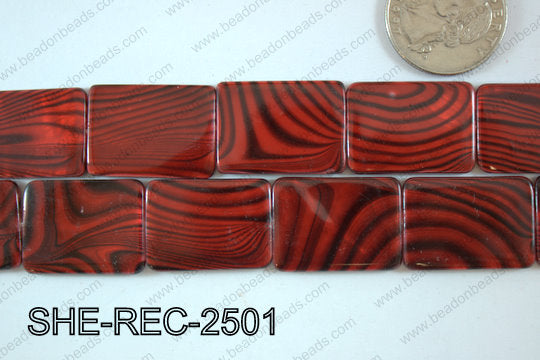 Shell Rectangle 18x25mm SHE-REC-2501