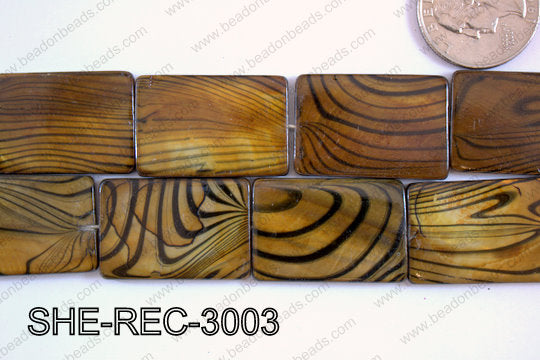 Shell Rectangle 20x30mm SHE-REC-3003