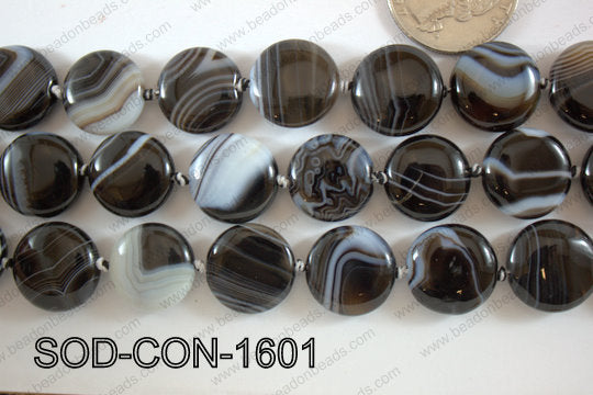 Sardonyx Coin 16mm SOD-CON-1601