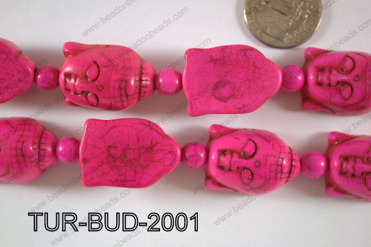 Turquoise Budda 20x29mm TUR-BUD-2001
