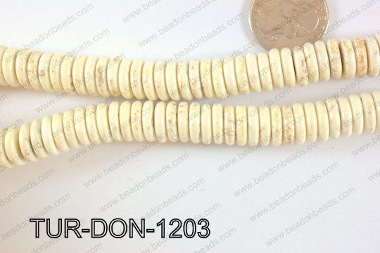 Howlite Donut 12mm TUR-DON-1203