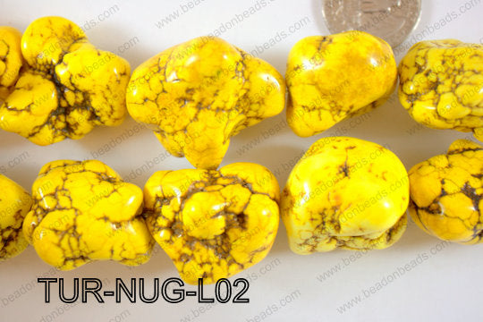 Imitation Turquoise Nuggets 30-35mm TUR-NUG-L02