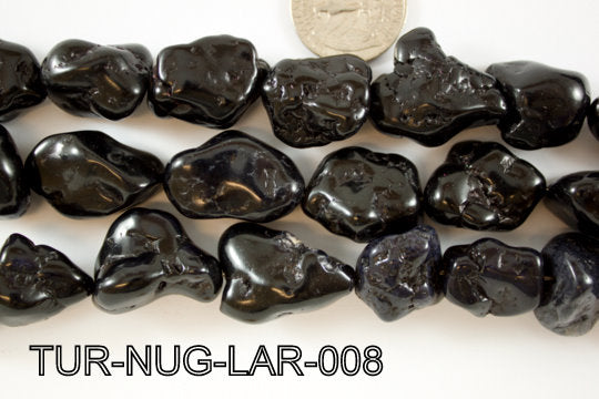 Turquoise Nugget 30-35mm Large 16'' TUR-NUG-LAR-008