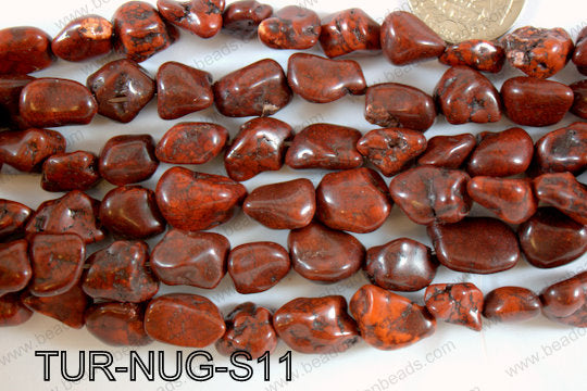 Imitation Turquoise Nuggets 10-15mm TUR-NUG-S11