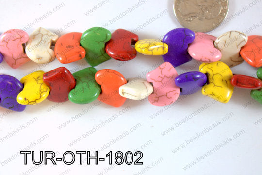 Howlite Shape 12x18mm TUR-OTH-1802